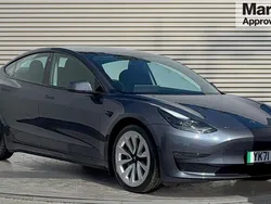 Grey Used 2021 Tesla Model 3 Long Range Sedan | £20,094 (A bit pricey)