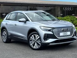 Silver New 2025 Audi Q4 e-tron Sport SUV | £41,755 (Fair price)