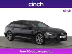 Blue Used 2021 Audi A6 Black Edition Estate | £27,099 (Fair price)