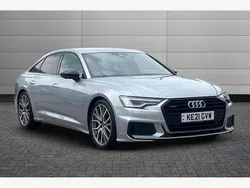 Floret silver Used 2021 Audi A6 Black Edition Sedan | £24,950 (Fair price)