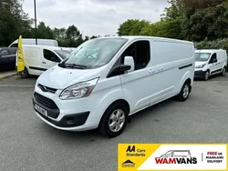 White Used 2016 Ford Transit Custom Limited Van | £10,495 (A bit pricey)