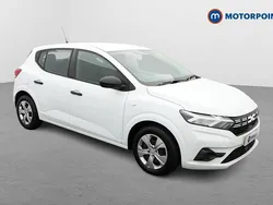 White Used 2023 Dacia Sandero Essentiel Hatchback | £9,299 (Fair price)