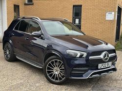 Blue Used 2022 Mercedes GLE450 AMG AMG line SUV | £47,499