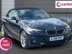 Black Used 2018 BMW 218 M Sport Cabriolet | £13,990 (Fair price)