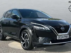 Black Used 2024 Nissan Qashqai Tekna+ SUV | £27,985 (Expensive)