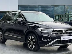 Deep black pearl Used 2023 VW T-Roc Style SUV | £21,088 (Fair price)
