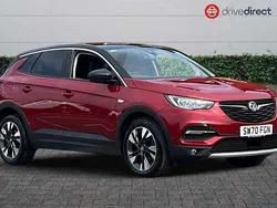 Red Used 2020 Vauxhall Grandland X SRi SUV | £9,295 (Fair price)