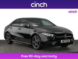 Black Used 2022 Mercedes A250 AMG Line Premium Sedan | £16,649 (Fair price)