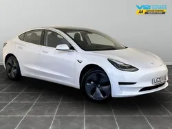 White Used 2020 Tesla Model 3 Standard Range Sedan | £14,895 (Good price)