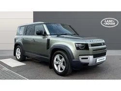 Green Used 2020 Land Rover Defender First Edition SUV | £43,456 (A bit pricey)