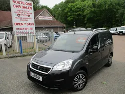 Grey Used 2018 Peugeot Partner MPV | £6,995 (A bit pricey)