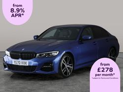 Blue Used 2020 BMW 320 M Sport Sedan | £18,558 (Fair price)