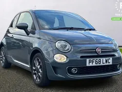 Grey Used 2018 Fiat 500 S Hatchback | £7,899 (Fair price)