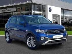 Blue Used 2022 VW T-Cross SE SUV | £17,956 (Fair price)