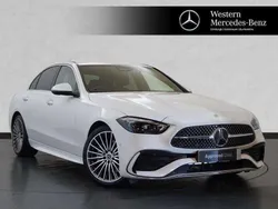 White Used 2024 Mercedes C300e AMG Line Premium Sedan | £38,298 (Fair price)