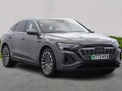Grey Used 2024 Audi Q8 e-tron S-Line SUV | £43,690 (Fair price)