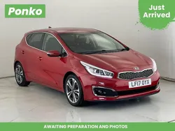Red Used 2017 Kia Ceed 3 Hatchback | £8,250 (A bit pricey)