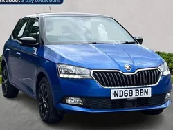 Blue Used 2018 Skoda Fabia Colour Edition Hatchback | £8,146 (Fair price)