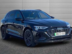 Mythos black Used 2023 Audi Q8 e-tron Black Edition SUV | £42,550 (Good price)
