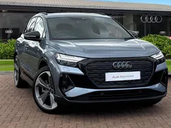 Blue Used 2024 Audi Q4 e-tron Black Edition SUV | £35,980 (Fair price)