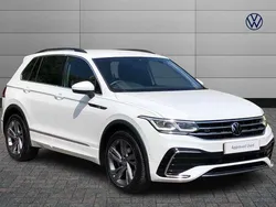 White Used 2023 VW Tiguan R-line Edition SUV | £28,931 (Fair price)