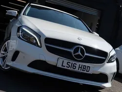 White Used 2016 Mercedes A180 Premium Hatchback | £9,995 (Fair price)