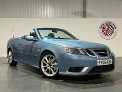 Blue Used 2009 Saab 9-3 Cabriolet Aero Cabriolet | £7,995 (Expensive)