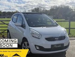 White Used 2014 Kia Venga 3 Hatchback | £6,295 (Fair price)