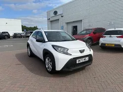 White Used 2023 Toyota Aygo PURE Hatchback | £12,995 (Fair price)
