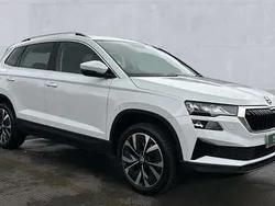 Moon white Used 2024 Skoda Karoq SE L SUV | £23,795 (Good price)