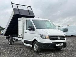 White Used 2020 VW Crafter Startline Van | £10,275 (Fair price)