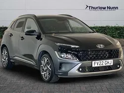 Black Used 2022 Hyundai Kona Premium SUV | £15,990 (Fair price)