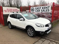 White Used 2013 Nissan Qashqai +2 Tekna SUV | £4,500 (A bit pricey)