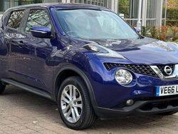 Blue Used 2016 Nissan Juke N-Connecta SUV | £4,610 (Fair price)