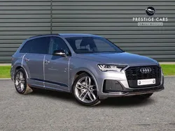 Silver Used 2020 Audi Q7 Black Edition SUV | £32,799 (Super price)