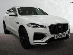 White Used 2021 Jaguar F-Pace R-Dynamic SUV | £28,200 (Good price)