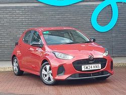 Red Used 2024 Mazda 2 Exclusive-Line Hatchback | £15,498 (Fair price)