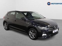 Black Used 2021 VW Polo R-line Hatchback | £14,649 (Fair price)