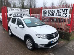 White Used 2014 Dacia Sandero Ambiance Hatchback | £3,000 (Fair price)