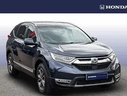 Cosmic blue Used 2021 Honda CR-V Hybrid SUV | £22,495 (Fair price)