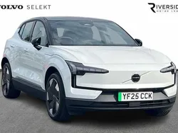 Crystal white Used 2025 Volvo EX30 Plus SUV | £30,490 (Fair price)