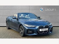 Blue Used 2021 BMW 430 Cabriolet M Sport Cabriolet | £29,250 (Good price)