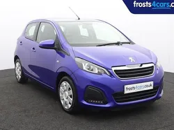 Blue Used 2019 Peugeot 108 Active Hatchback | £9,695 (Fair price)
