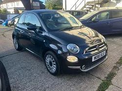 Black Used 2018 Fiat 500 Lounge Hatchback | £5,995 (Fair price)