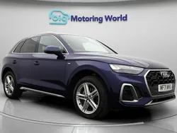 Blue Used 2021 Audi Q5 S-Line SUV | £27,500 (Good price)