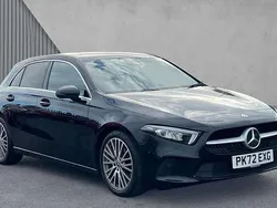 Black Used 2022 Mercedes A180 Executive Hatchback | £18,780 (Fair price)