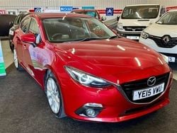 Red Used 2015 Mazda 3 Inclusive Hatchback | £4,990 (Fair price)
