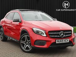Red Used 2019 Mercedes GLA200 AMG line SUV | £17,485 (Fair price)