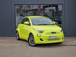 Green New 2024 Fiat 500e Hatchback | £25,995 (Expensive)