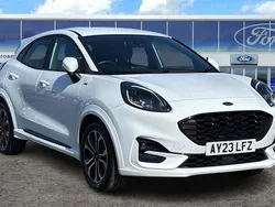 White Used 2023 Ford Puma ST-Line Hatchback | £16,295 (Fair price)